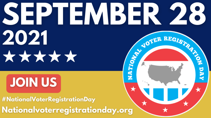 It's National Voter Registration Day! Here's how to make sure you