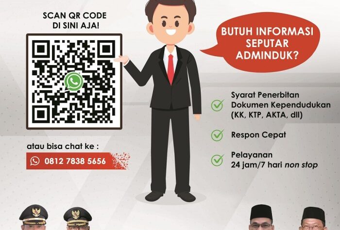 Semakin Mudah Nikmati Layanan Admindukcapil di Satu Nomor WA