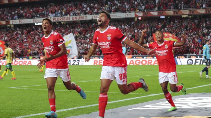 CHUTOGEL - Dampak hasil ini pada posisi Benfica di liga