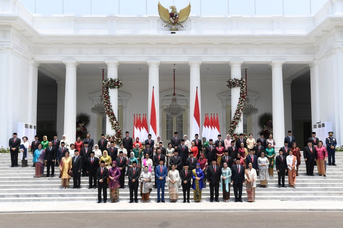 Gerindra soal kabinet prabowo ada kementerian dipisah ada digabung