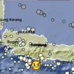 BAZOKABET - Gempa terkini di Pangandaran data dari BMKG