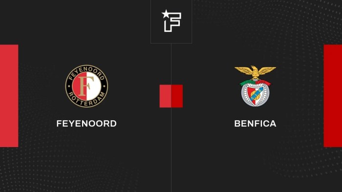 CHUTOGEL - Rangkuman gol di Benfica vs Feyenoord