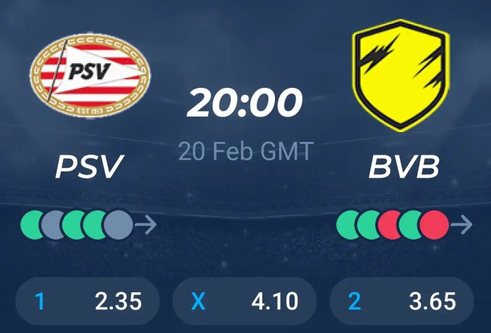 BAZOKABET - PSG vs PSV Eindhoven statistik pertandingan skor imbang