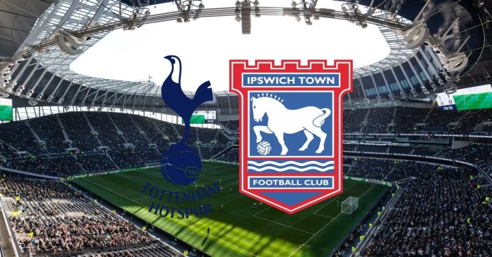 MEDAN CENTER PEDIA - Tottenham Hotspur vs Ipswich Town: Pertandingan Piala FA