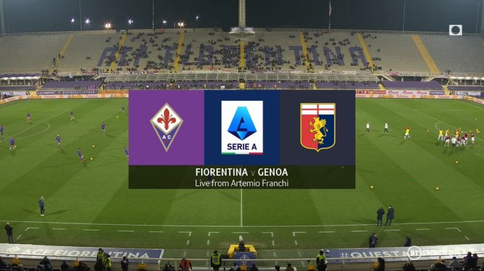 MEDAN CENTER PEDIA - Genoa vs Fiorentina