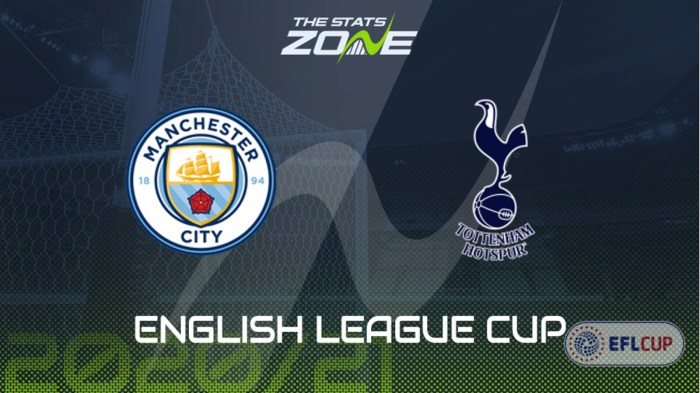 MENDAN CENTER PEDIA - Jadwal Carabao Cup, Tottenham Vs Manchester City